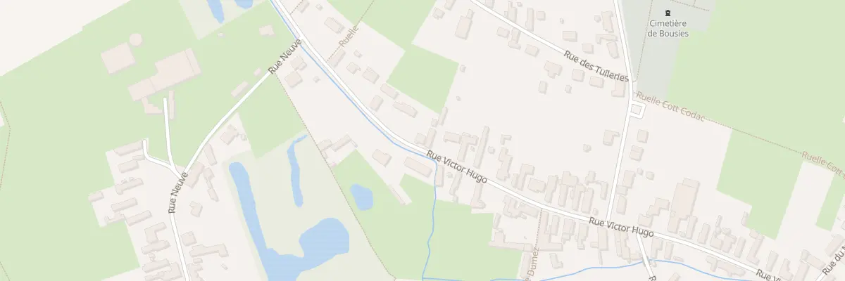 Plan du 46 Rue Victor Hugo à Bousies