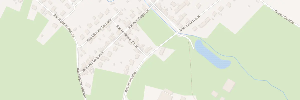 Plan du 11 Rue Ferdinand Binns à Poix-du-Nord