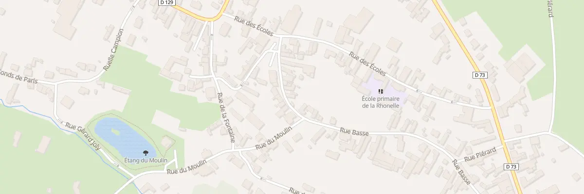 Plan du 6 Rue Basse à Villers-Pol