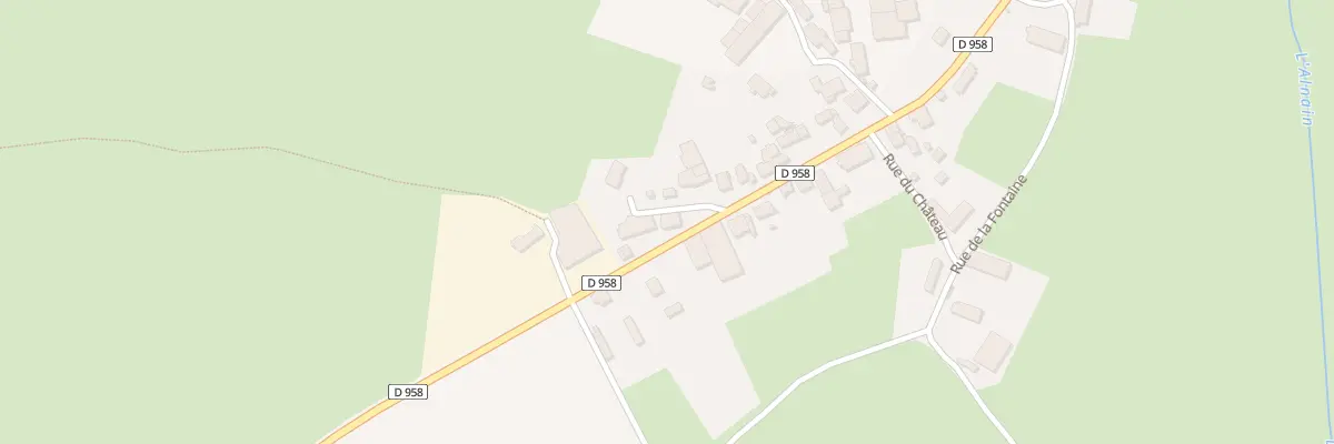 Plan du 214 Le Bourg à Bazolles