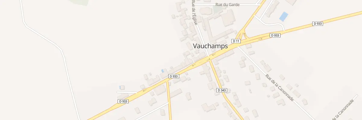 Plan du 221 Rue de l’Empereur à Vauchamps