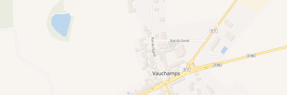 Plan du 129 Rue de l’Eglise à Vauchamps