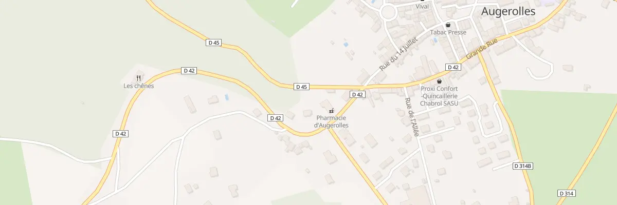 Plan du 5161 Le Clos à Augerolles