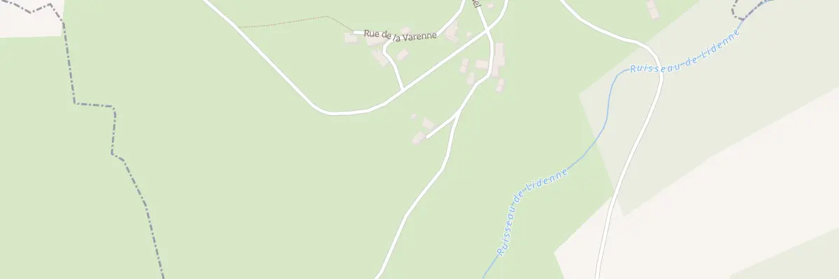 Plan du 12 Rue de Lidenne à Sainte-Eugénie-de-Villeneuve