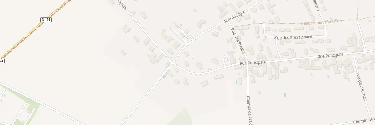 Plan du 15 Rue Principale à Venoy