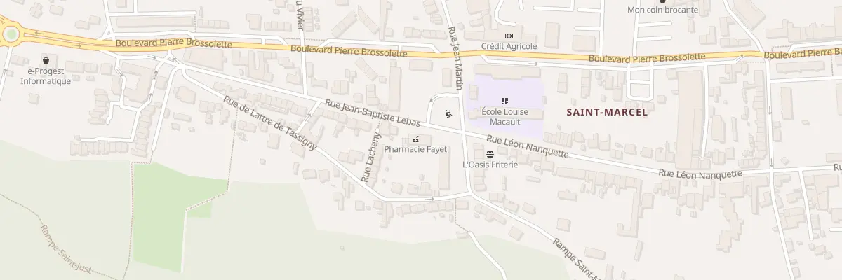 Plan du 27 Rpe Saint-Marcel à Laon