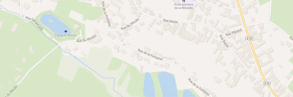 Plan du 4A Rue de la Fontaine à Villers-Pol