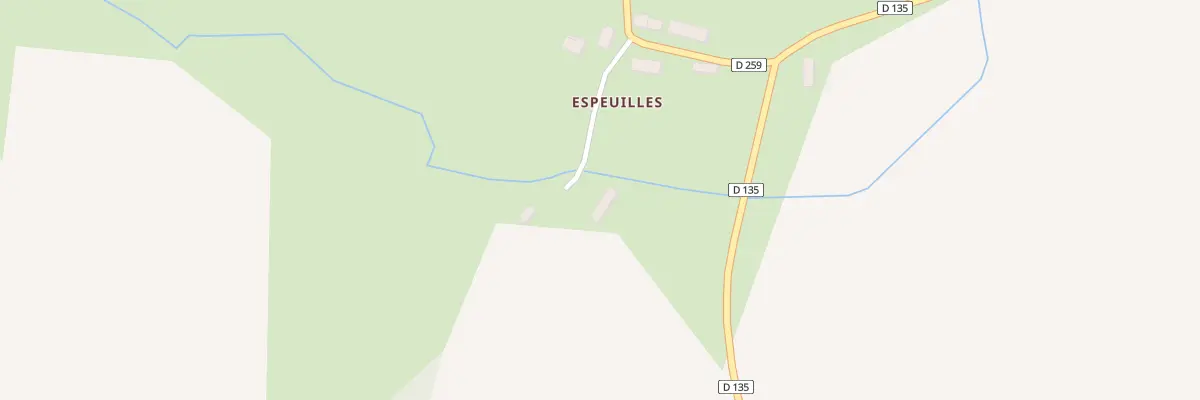 Plan du 5 Ham d’Espeuilles à Montapas