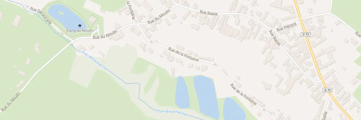 Plan du 23B Rue de la Fontaine à Villers-Pol
