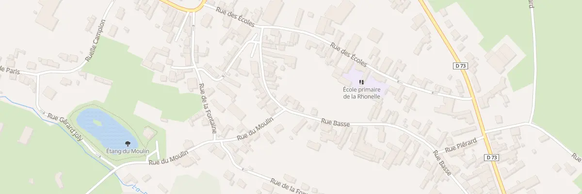 Plan du 8 Rue Basse à Villers-Pol