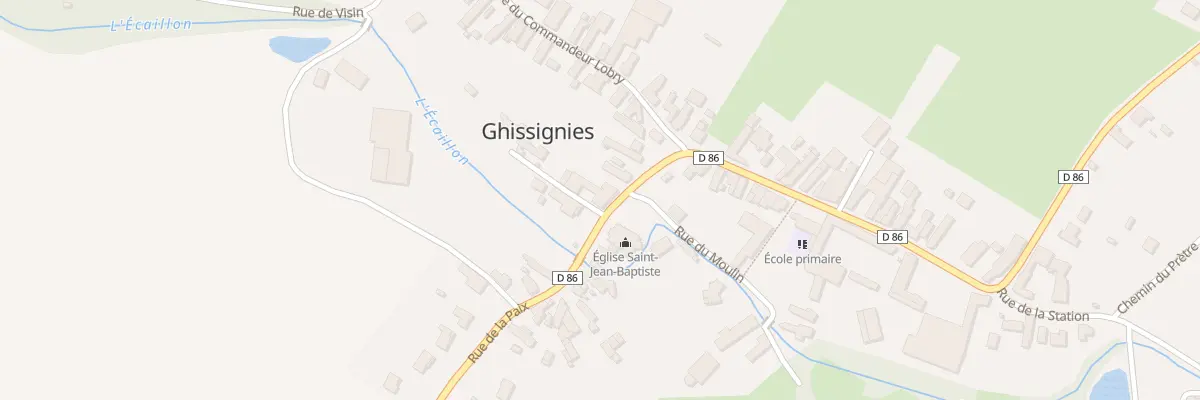 Plan du 18 Rue de la Paix à Ghissignies