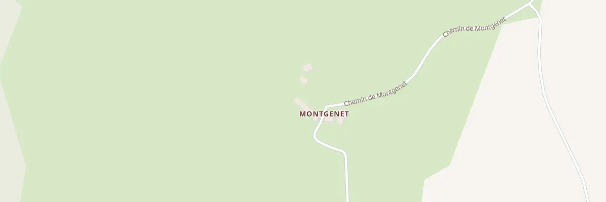 Plan du 25 Che de Montgenet à Isserpent