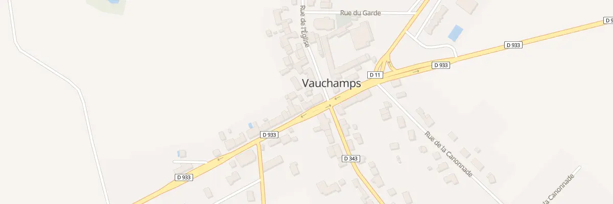Plan du 255 Rue de l’Empereur à Vauchamps