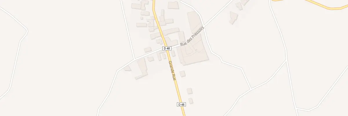 Plan du 2 Rue des Pressoirs à Bethon