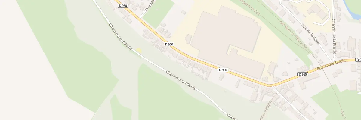 Plan du 785 Rue de Robbé à Guise