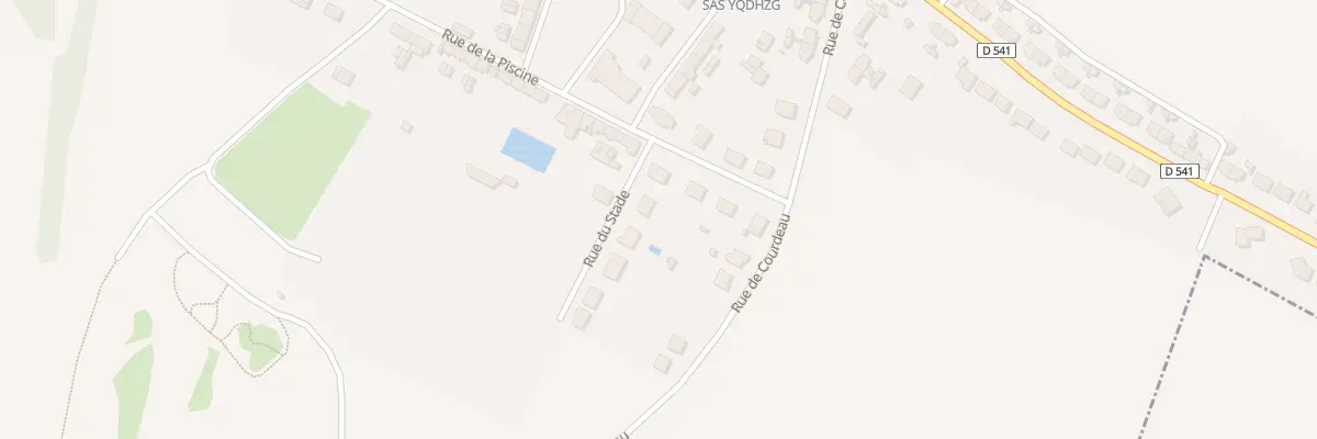 Plan du 1 Rue du Stade à Aulnois-sous-Laon