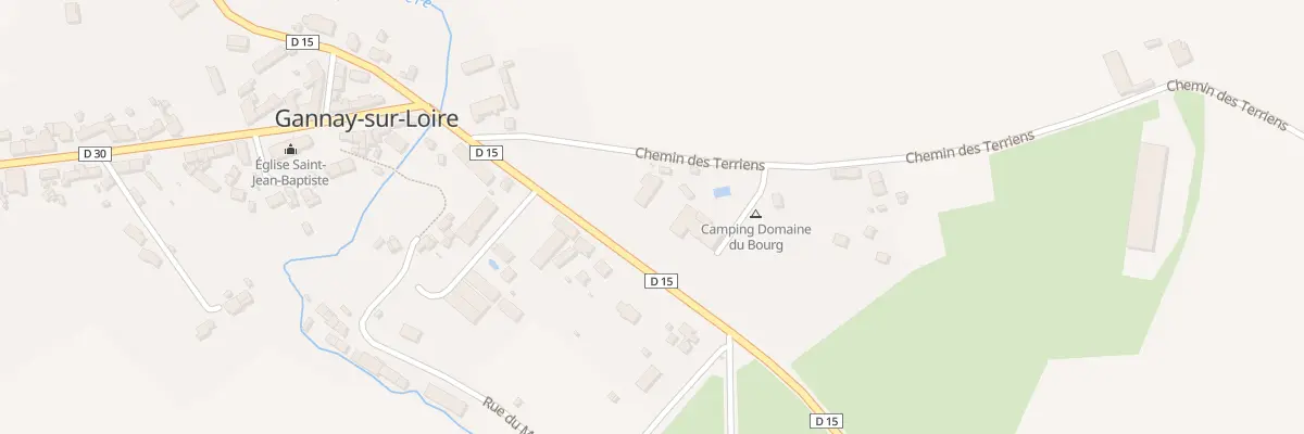 Plan du 4 Che des Terriens à Gannay-sur-Loire
