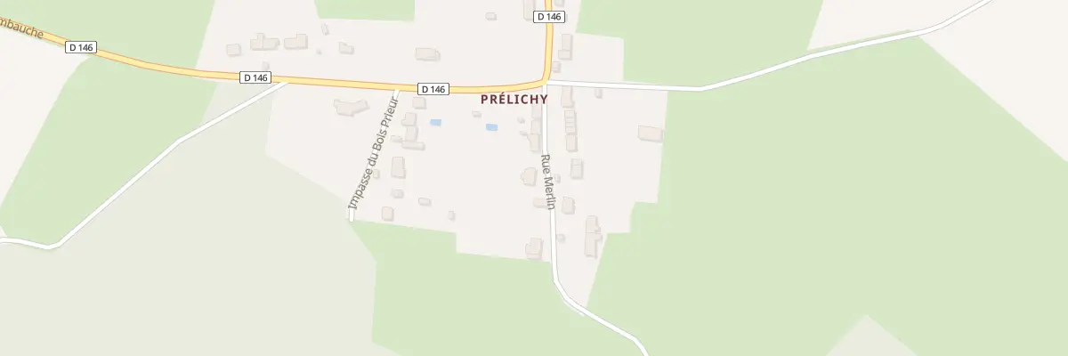Plan du 8 Rue Merlin à Pazy