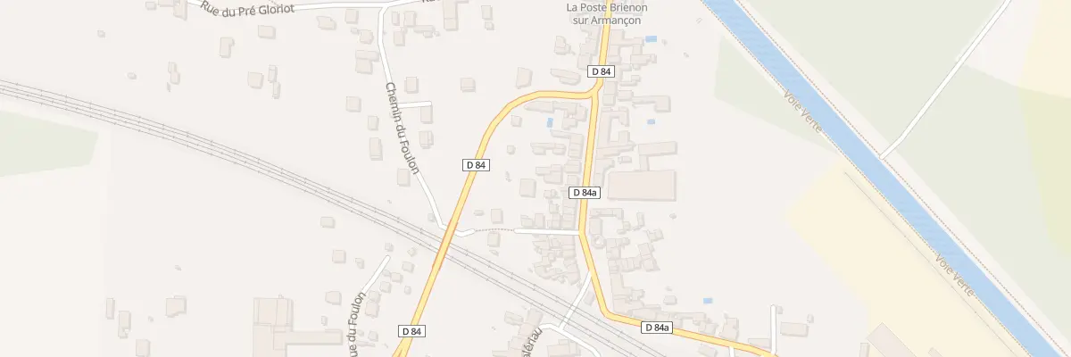 Plan du 36 Rue du Port à Brienon-sur-Armançon