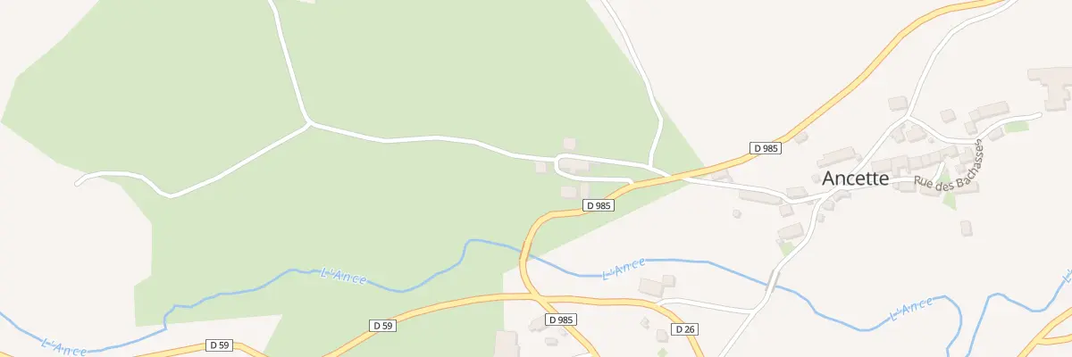 Plan du 5135 Ancette à Bel-Air-Val-d’Ance