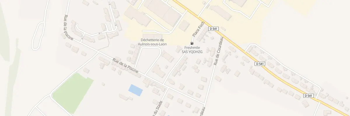 Plan du 29 Rue de la Piscine à Aulnois-sous-Laon