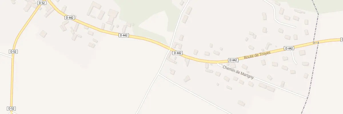 Plan du 12 Rte de Troyes à Ferreux-Quincey