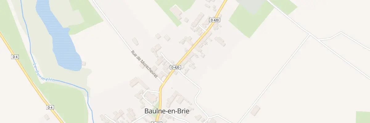 Plan du 6 Rue de la Chapelle à Vallées en Champagne