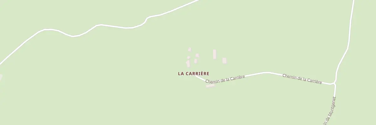 Plan du 15 Che de la Carrière à Isserpent