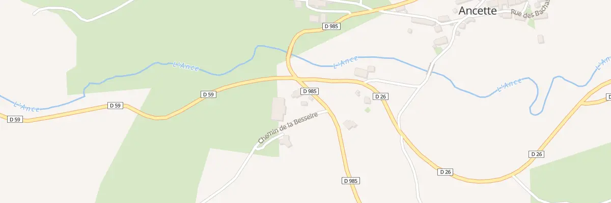 Plan du 1506 Rte du Pont d’Ancette à Bel-Air-Val-d’Ance