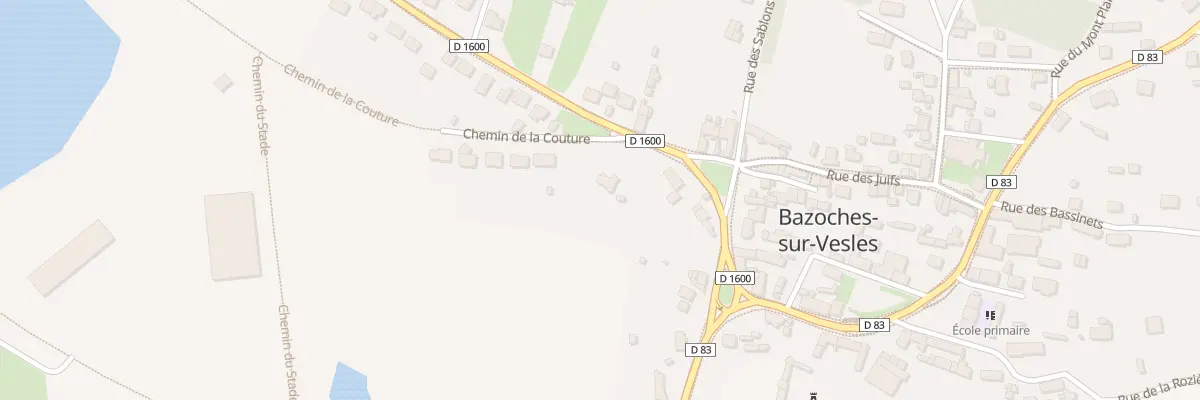 Plan du 8 Pl des Sablons à Bazoches-et-Saint-Thibaut