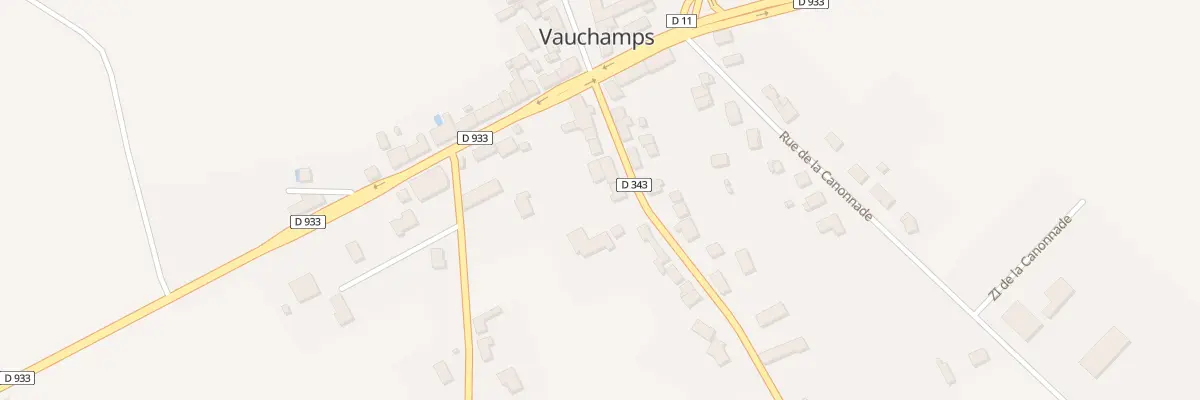 Plan du 90 Rue de la Victoire à Vauchamps