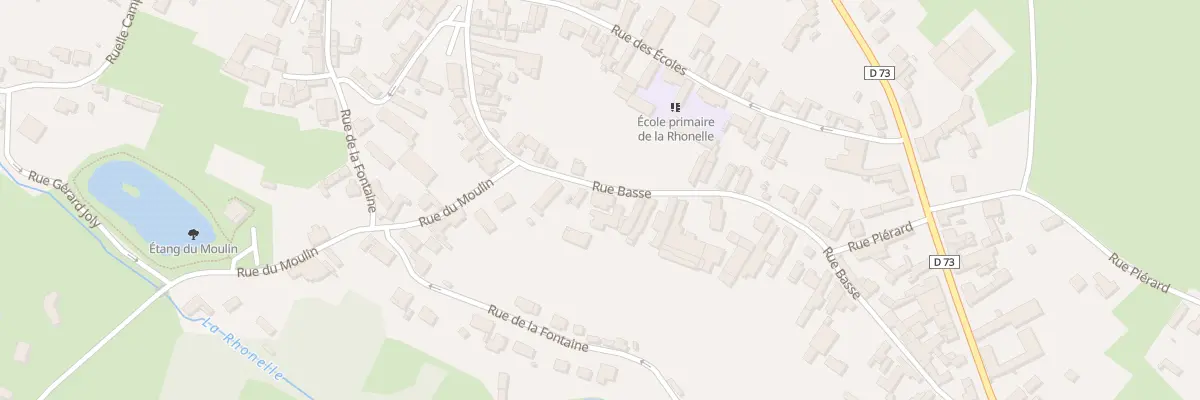 Plan du 11 Rue Basse à Villers-Pol