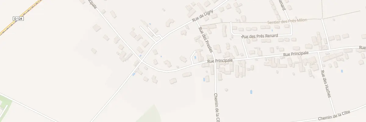 Plan du 19 Rue Principale à Venoy