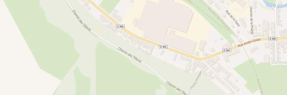 Plan du 735 Rue de Robbé à Guise