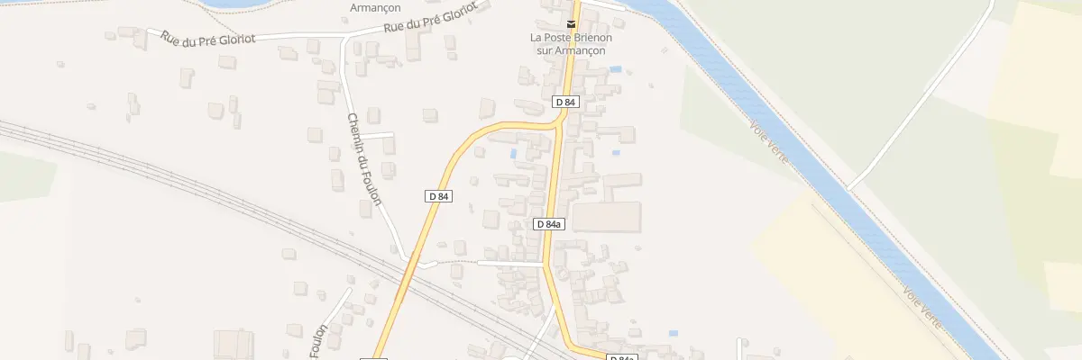 Plan du 46 Rue du Port à Brienon-sur-Armançon