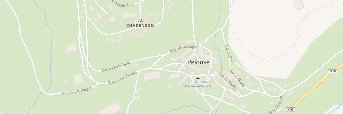 Plan du 5042 Pelouse Village à Pelouse