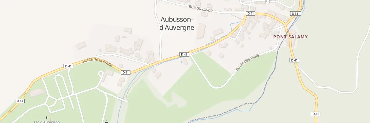 Plan du 359 Rte des Biefs à Aubusson-d’Auvergne