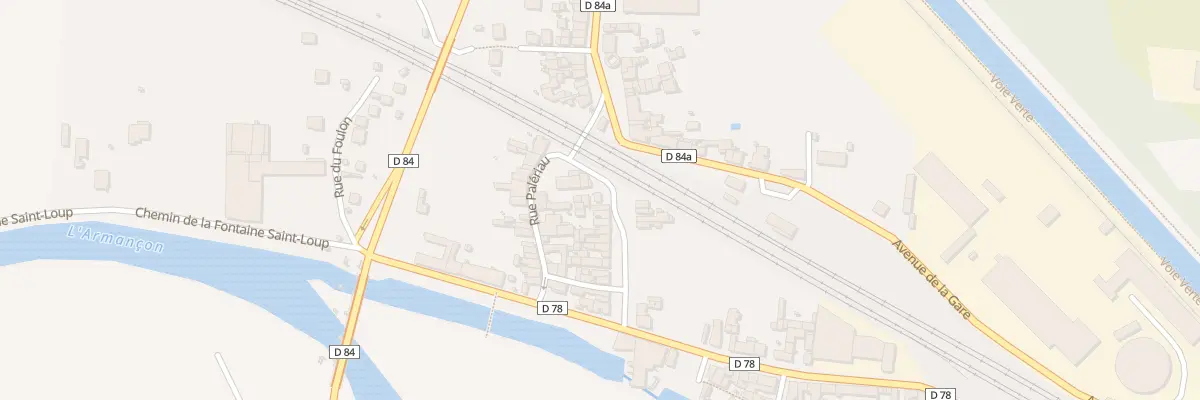 Plan du 32 Rue du Faubourg du Port à Brienon-sur-Armançon