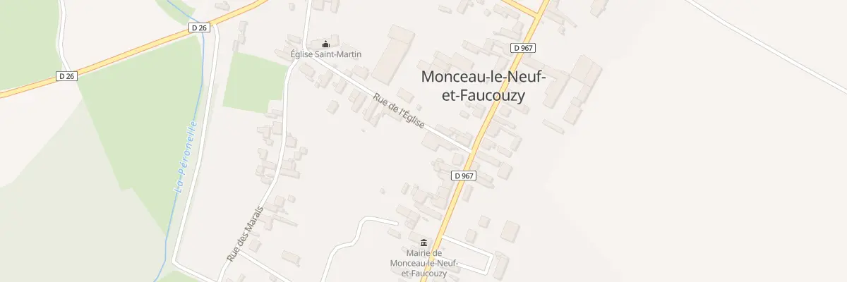 Plan du 51 Rue de Verdun à Monceau-le-Neuf-et-Faucouzy