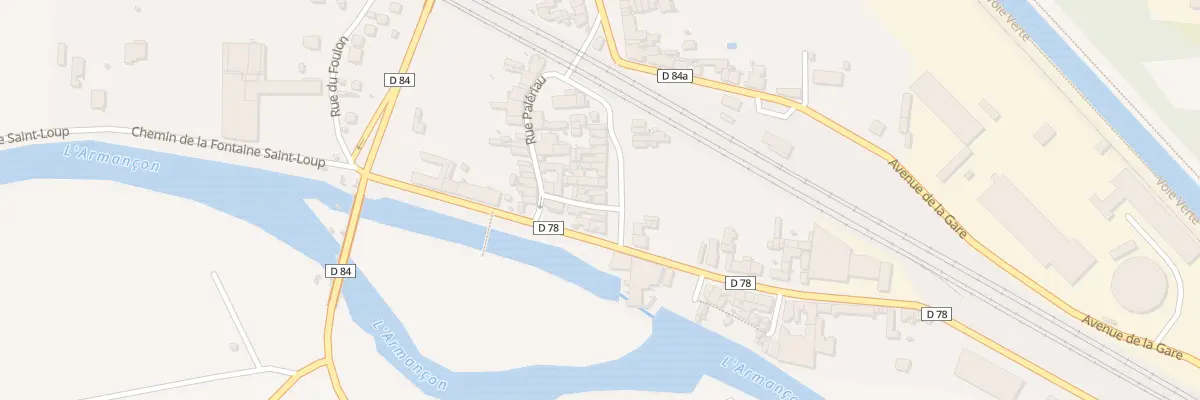 Plan du 6 Rue du Faubourg du Port à Brienon-sur-Armançon