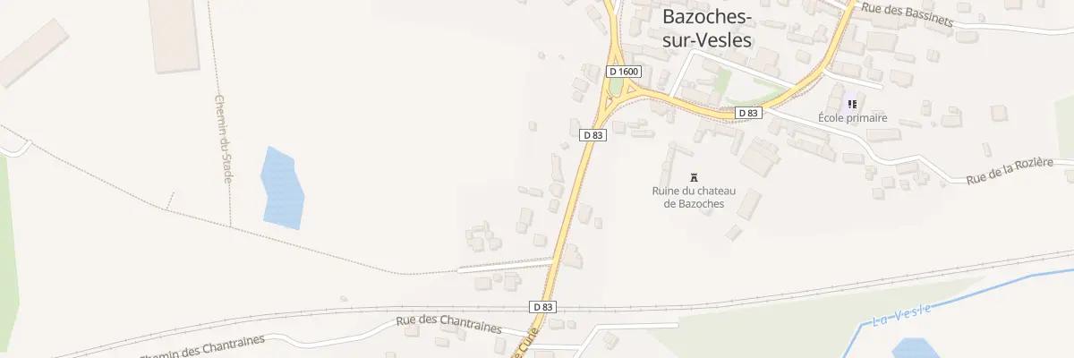 Plan du 17 Rue Marie Curie à Bazoches-et-Saint-Thibaut