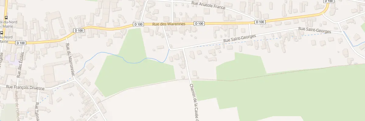 Plan du 2 Rue de la Cavee du Drain à Poix-du-Nord