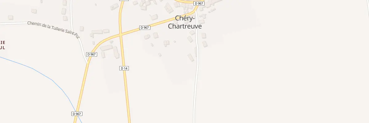 Plan du 4 Che des Carrières à Chéry-Chartreuve