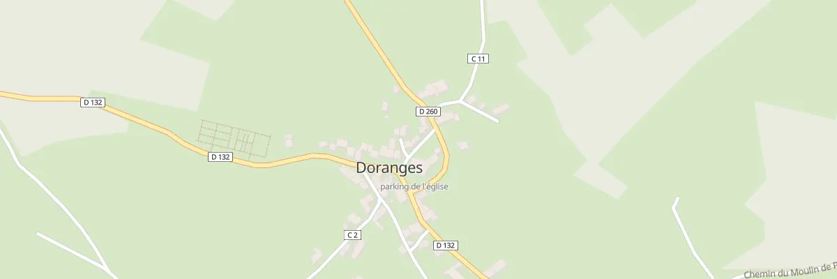 Plan du 5203 Le Bourg à Doranges