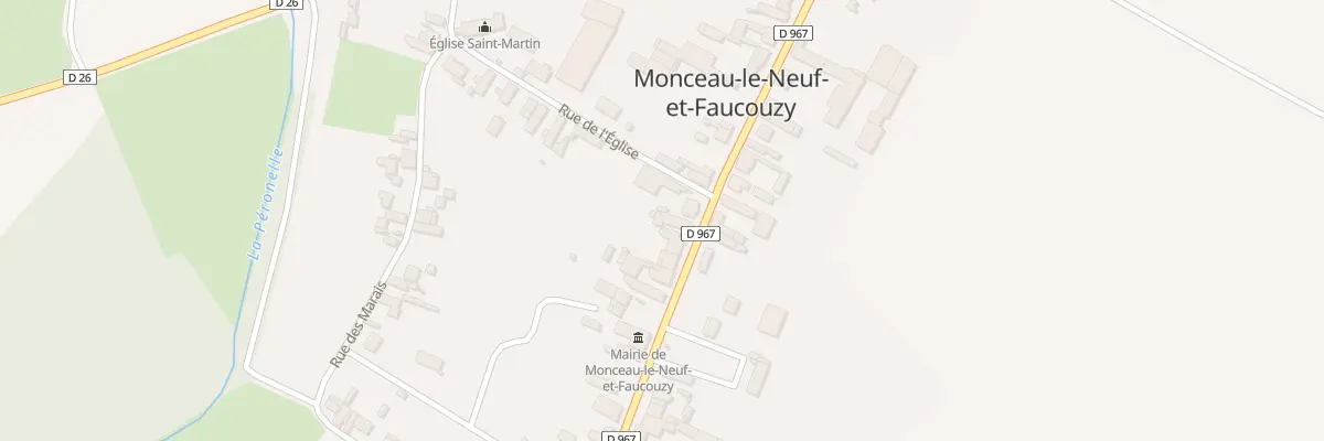 Plan du 49 Rue de Verdun à Monceau-le-Neuf-et-Faucouzy