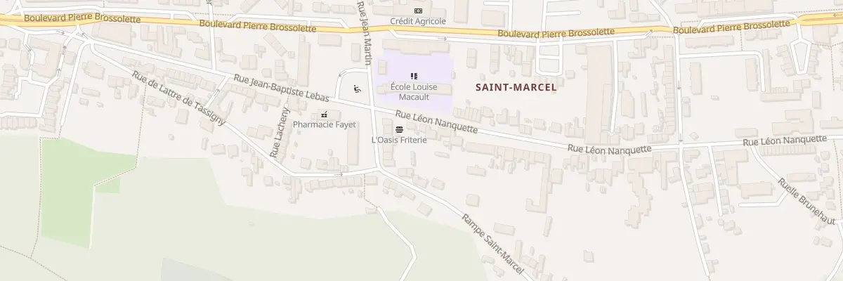 Plan du 18 Rue Léon Nanquette à Laon