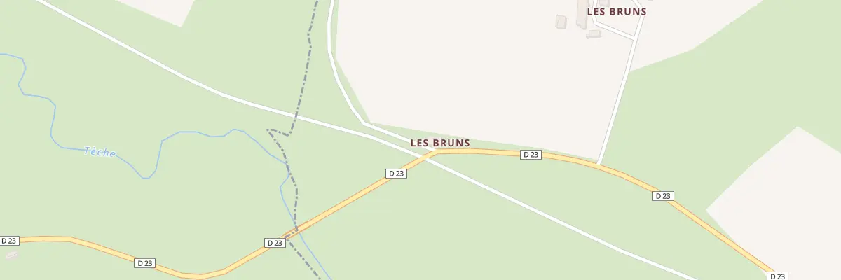 Plan du 42 Rte de Trézelles à Varennes-sur-Tèche