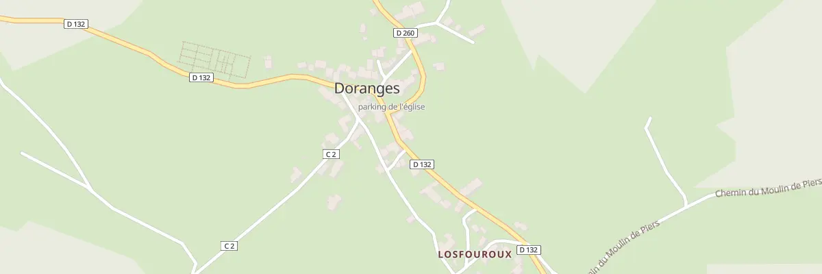 Plan du 5059 Le Bourg à Doranges