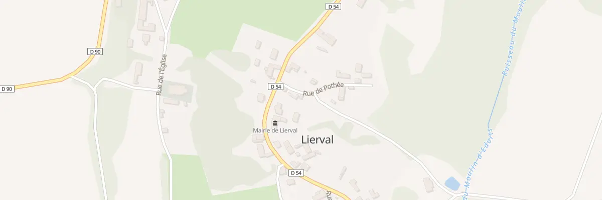Plan du 2 Rue de Pothee à Lierval