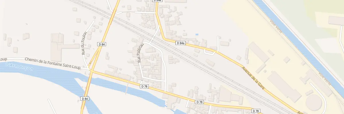 Plan du 19B Rue du Faubourg du Port à Brienon-sur-Armançon